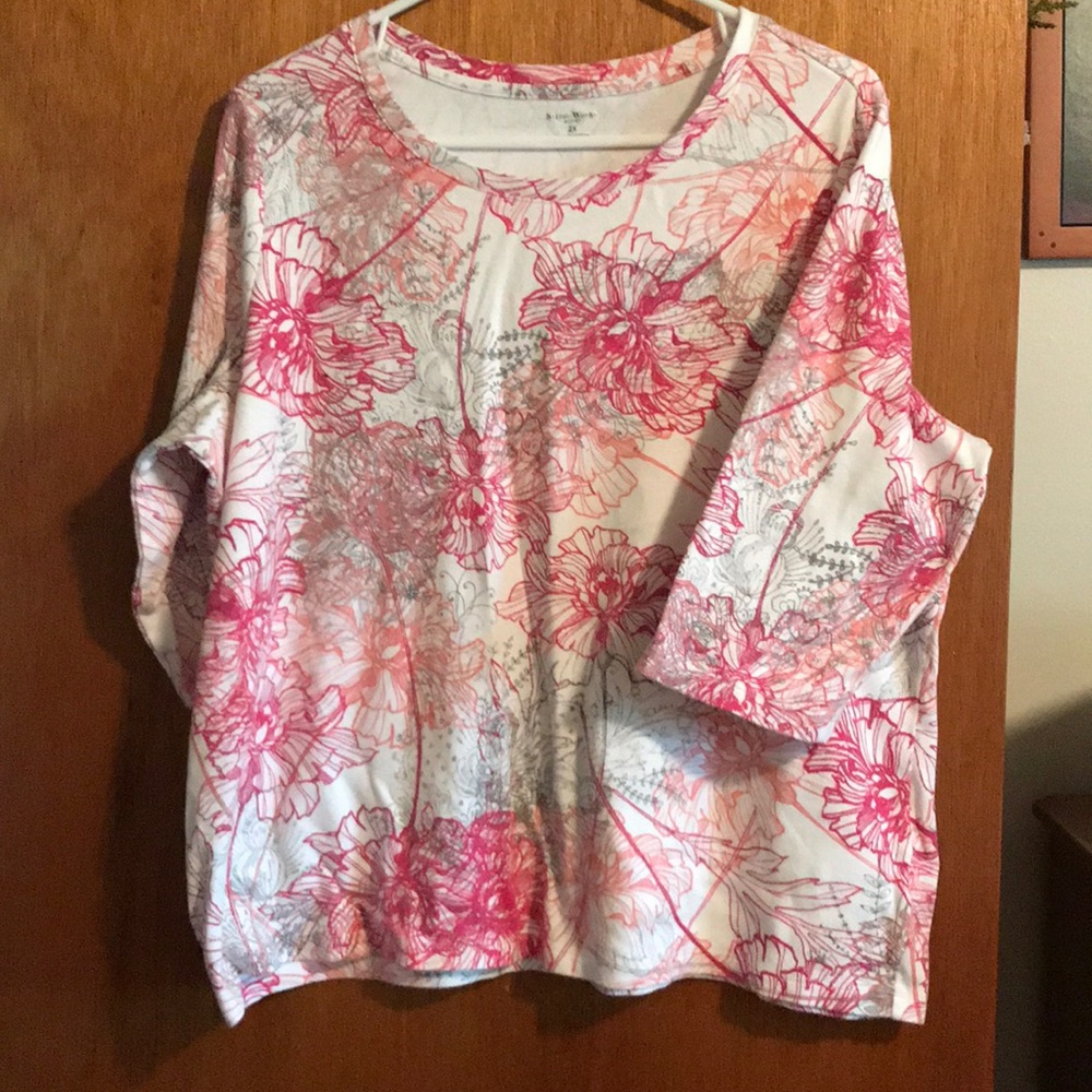 3/4 sleeve top/tunic